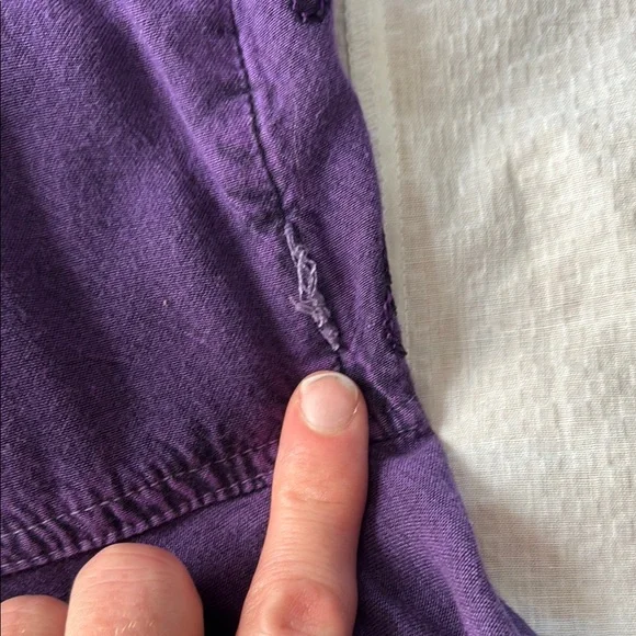 Elegant Purple Sleeveless Dress - Picture 10 of 12